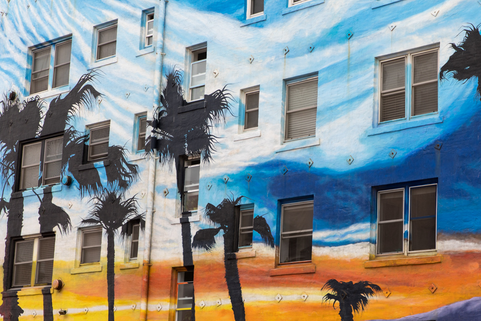Building Sunset in Santa Monica, California