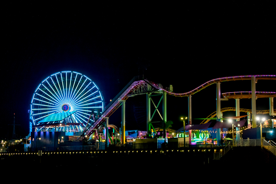 The Pier in Santa Monica, California