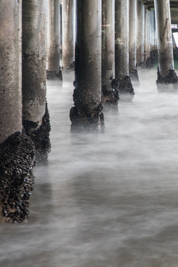 Ocean Flow in Santa Monica, California