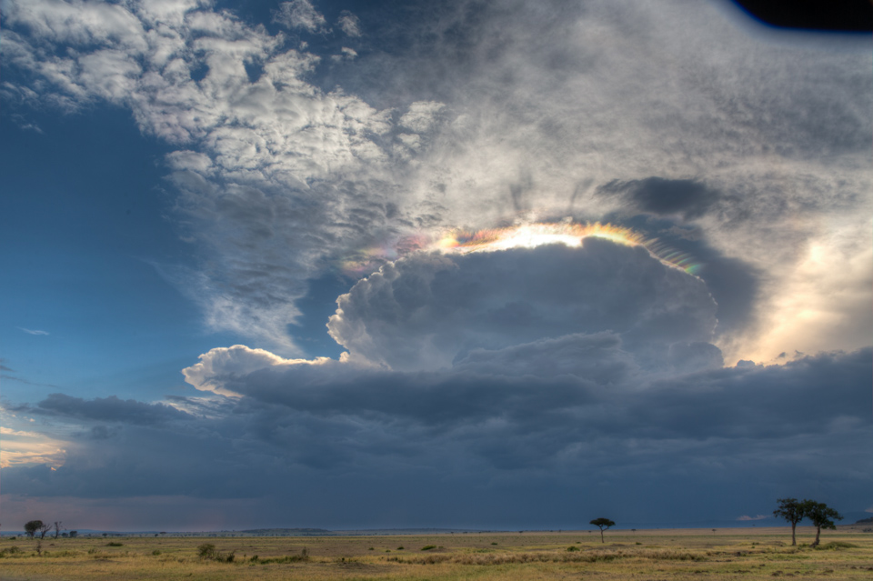 Color in the Clouds in Serengeti, Tanzania