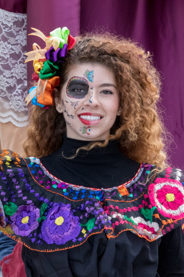 Colorful Girl in Austin, Texas