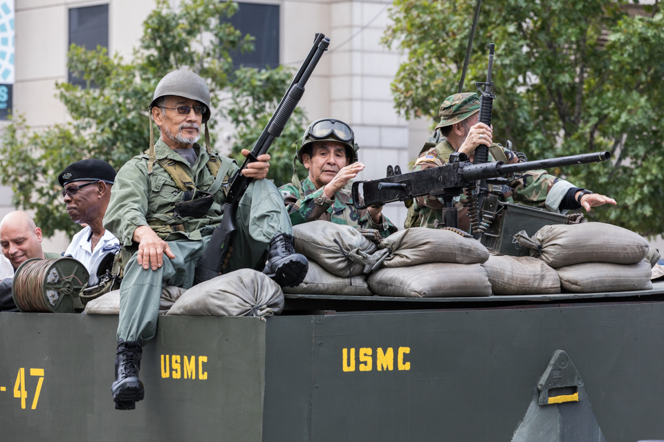 Old Marines in Austin, Texas
