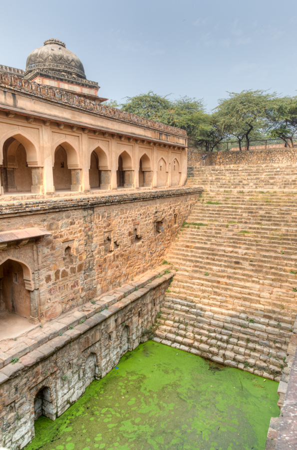 Stepwell in Delhi, India