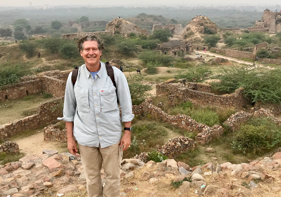 Exploring in Delhi, India