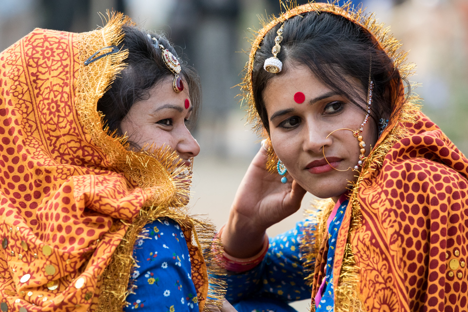 Dancers in Delhi, India