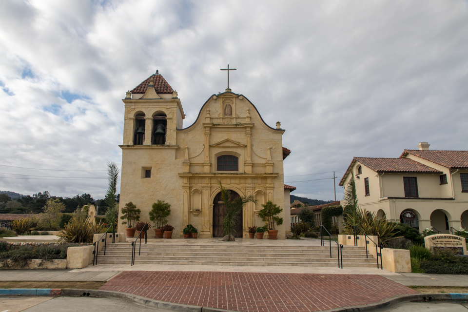 Cathedral of San Carlos Borromeo in Monterey, California