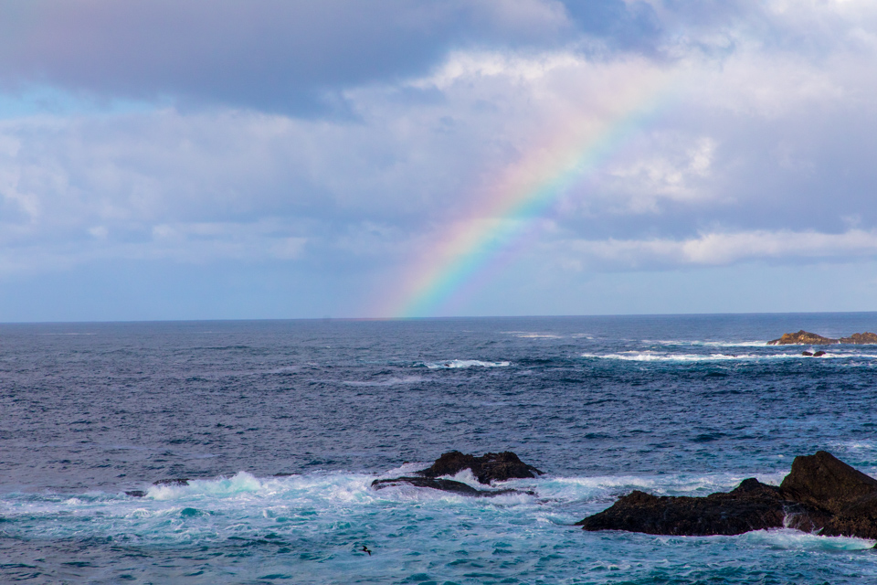 Ocean Rainbow in Carmel, California