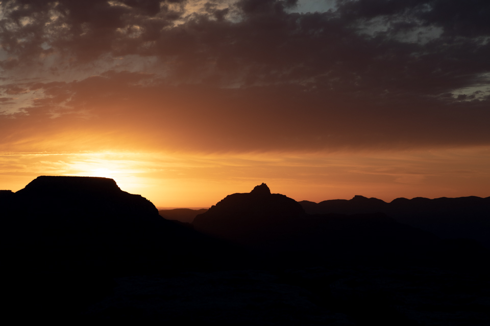 Sunrise at Grand Canyon in Grand Canyon, Arizona