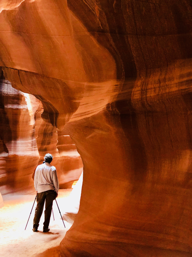 Composing in Page, Arizona