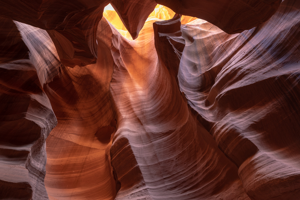 Jagged Light in Page, Arizona
