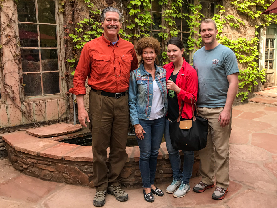 Explorers in Winslow, Arizona