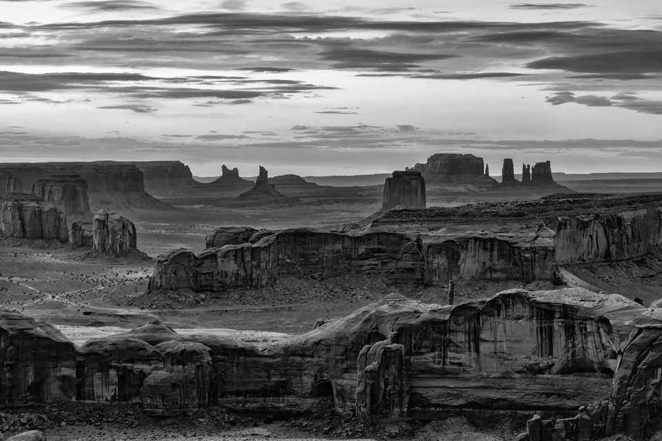 Classic Monument Valley in Kayenta, Arizona