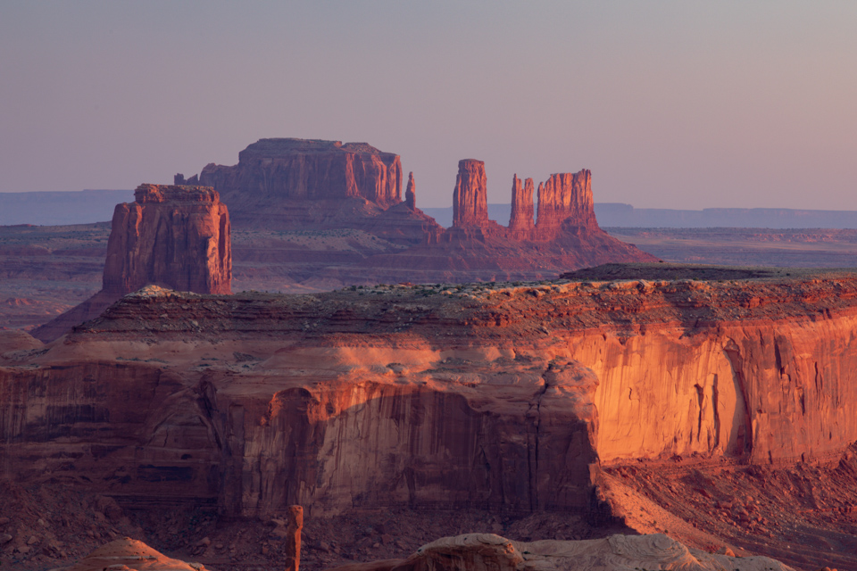Purple Desert in Kayenta, Arizona