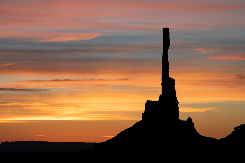 Totem Pole in Goulding, Utah