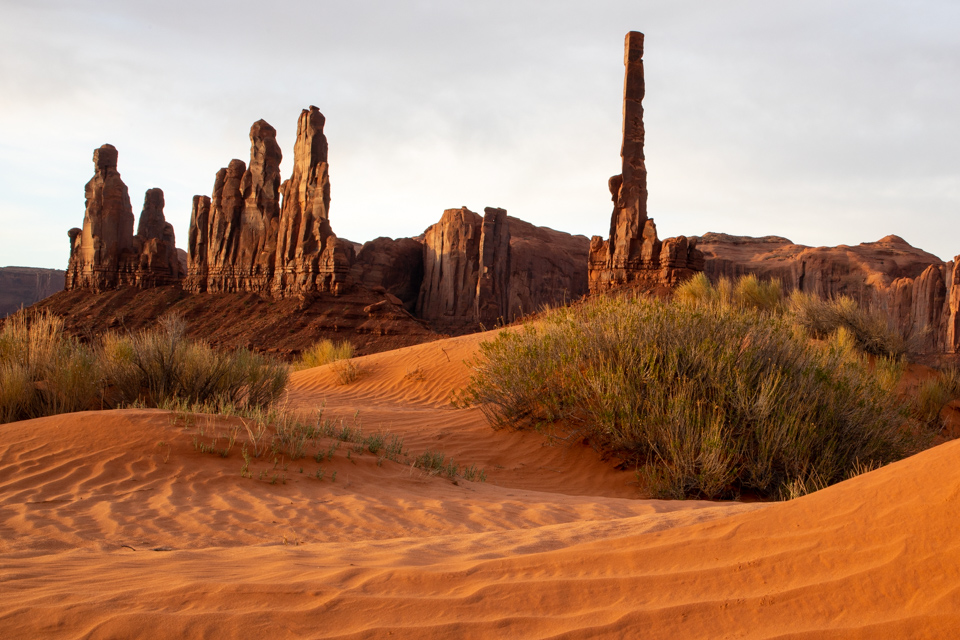 Beautiful Desert in Goulding, Utah