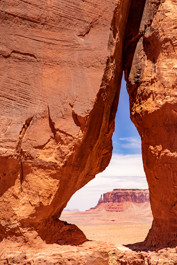 Rock Window in Goulding, Utah