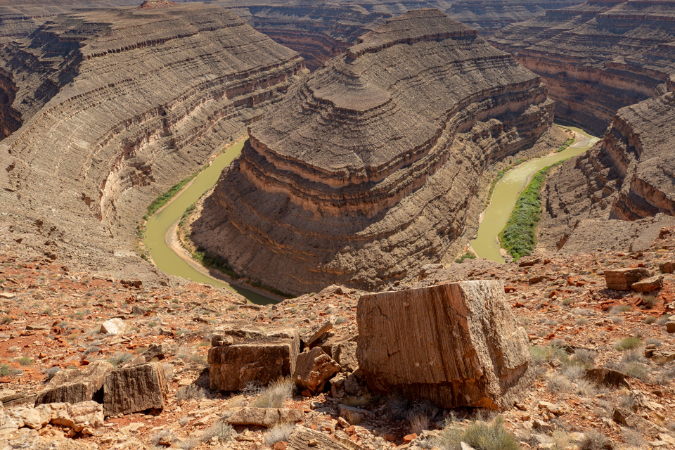 Gooseneck in Goulding, Utah