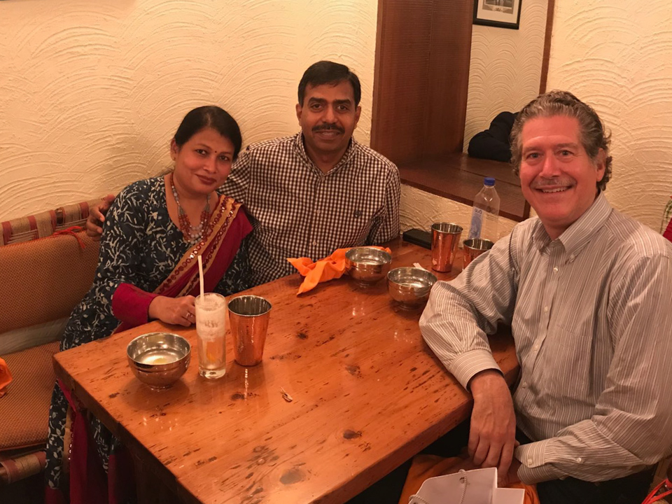 Dinner in Delhi, India