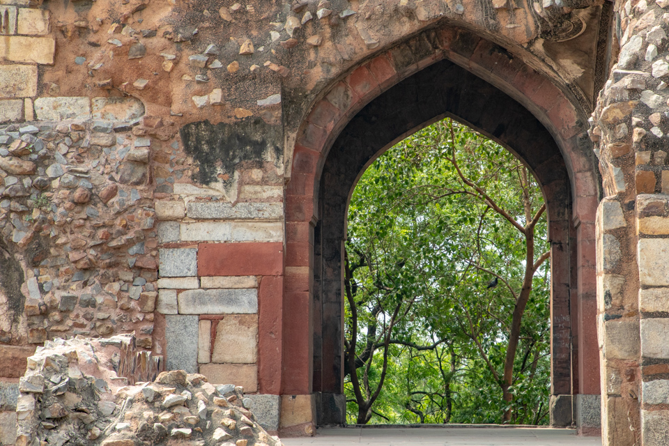 Portal to Green in Delhi, India