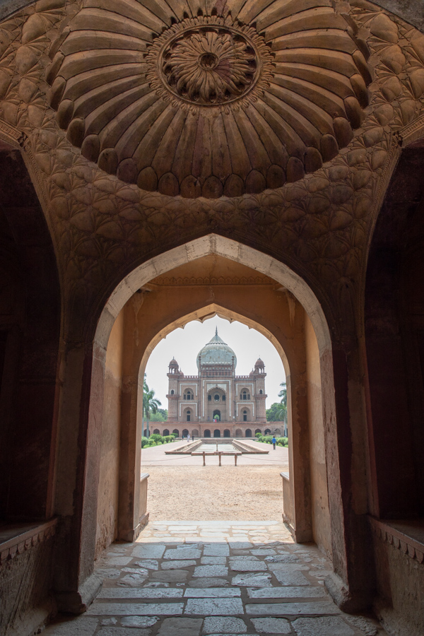 Lotus Ceiling in Delhi, India
