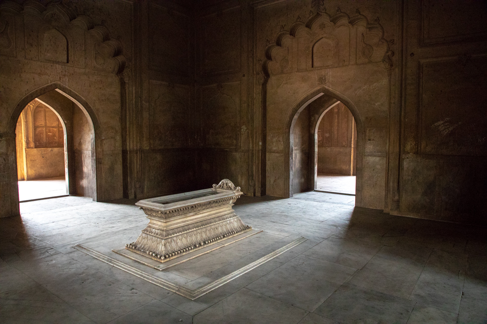Tomb in Light in Delhi, India