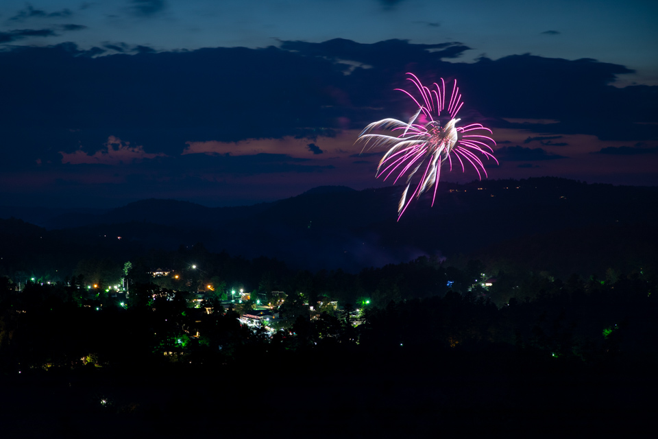 Sky Flower in Highlands, North Carolina