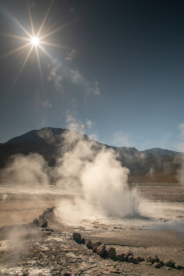 Early Morning Steam in San Pedro, Chile