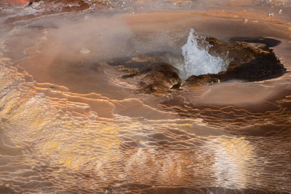Hot Spring in San Pedro, Chile