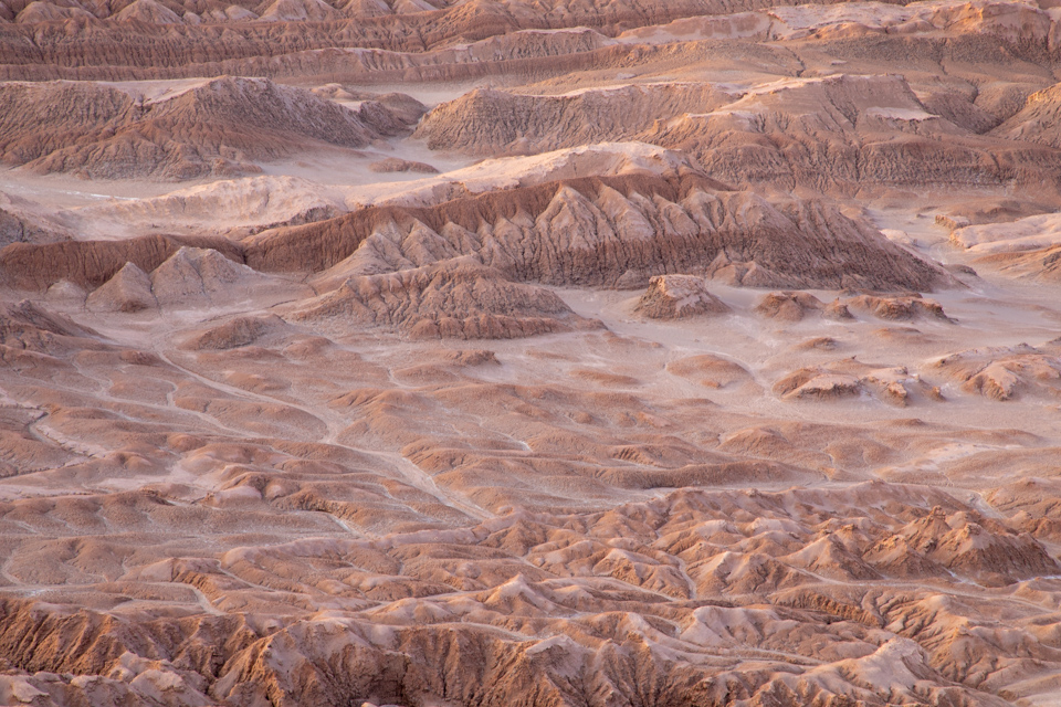 Moon Valley in San Pedro, Chile