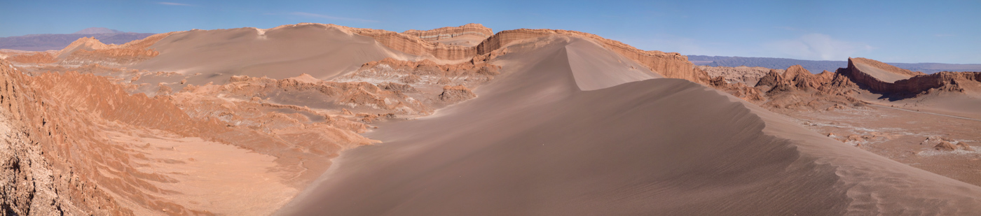 Moon Valley Sand in San Pedro, Chile
