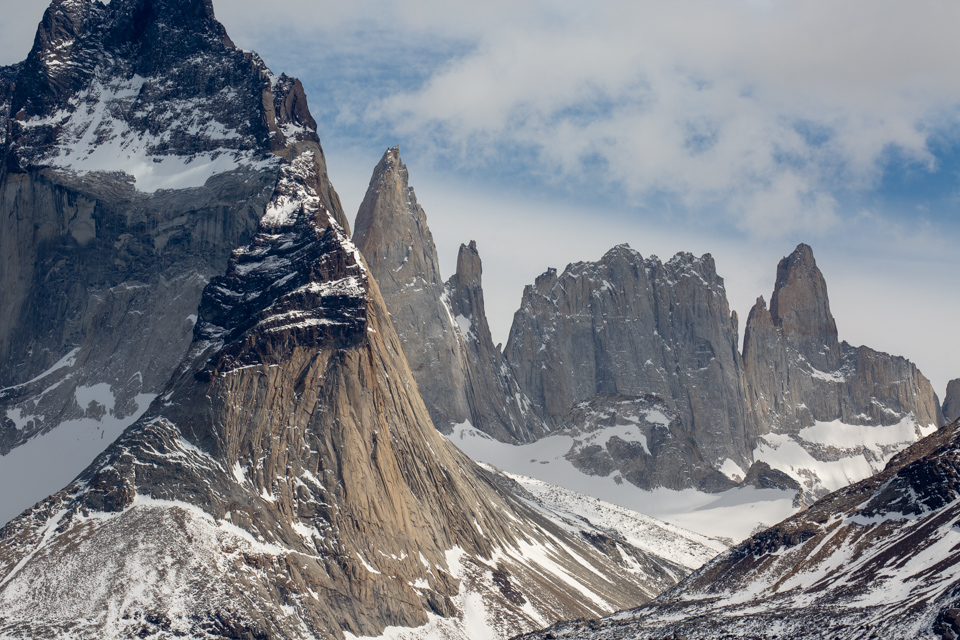Granite Peaks in Patagonia, Chile