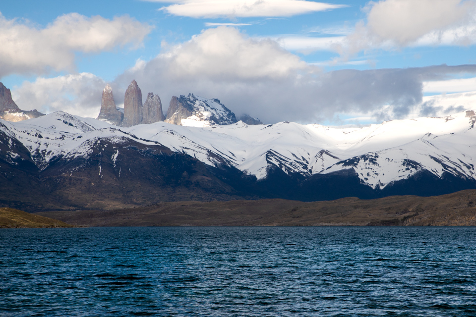 Laguna Azul in Patagonia, Chile
