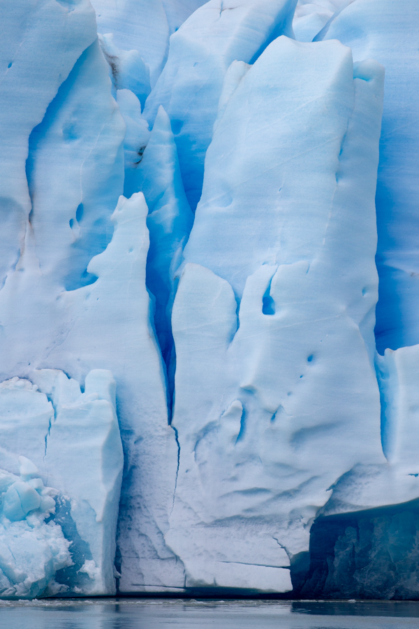 Blue Crack in Patagonia, Chile