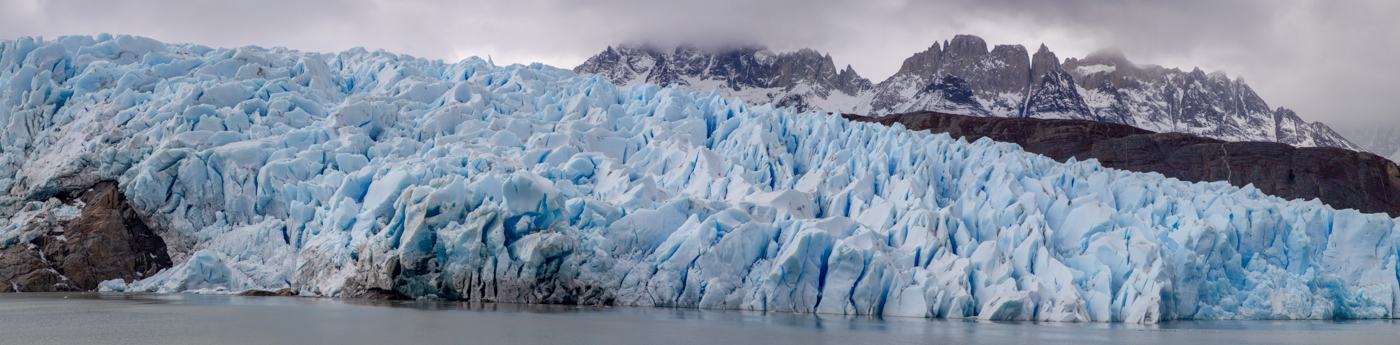 Grey Glacier in Patagonia, Chile