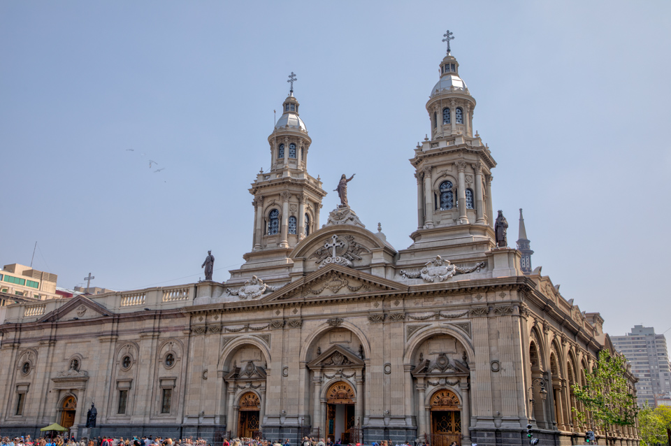 Metropolitan Cathedral in Santiago, Chile