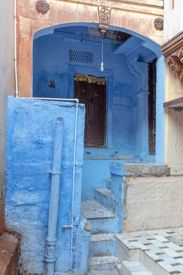Blue Walk in Jodhpur, India