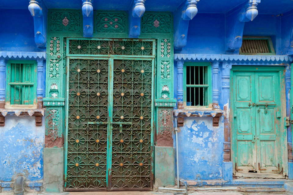 Green Gate in Jodhpur, India