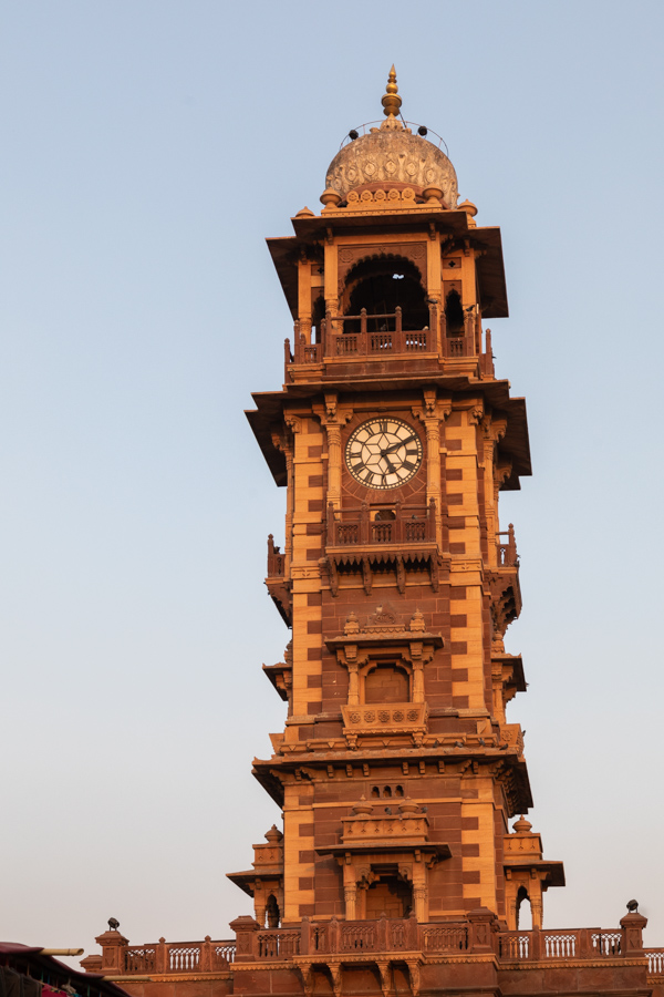 Clock Tower in Jodhpur, India