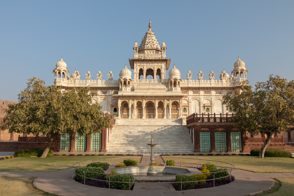 Jaswant Thada in Jodhpur, India