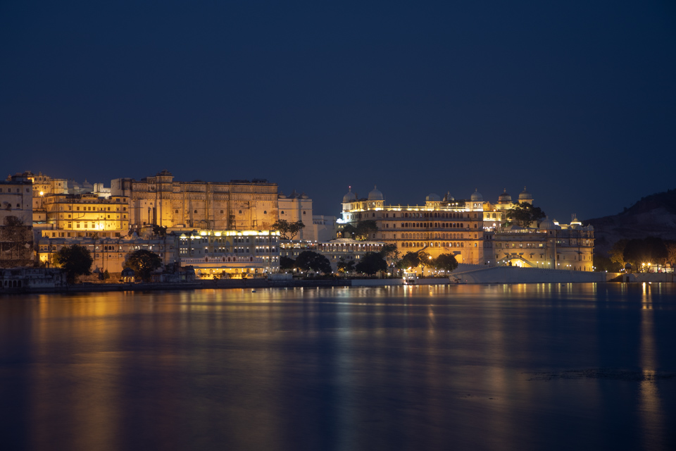 Night Lights in Udaipur, India