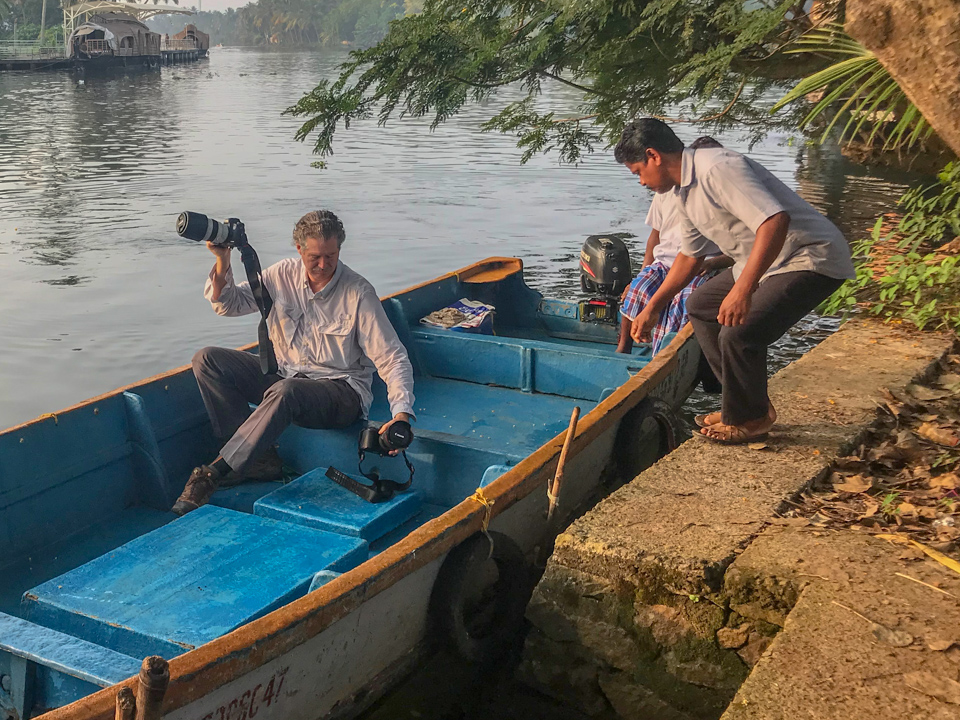 Juggling Act in Alleppey, India