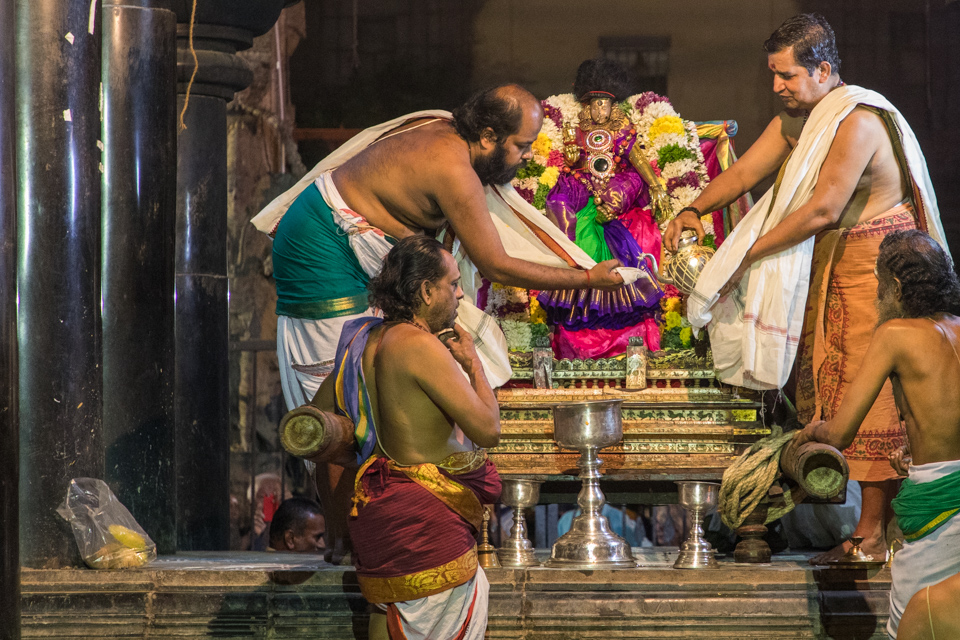 Priests in Madurai, India