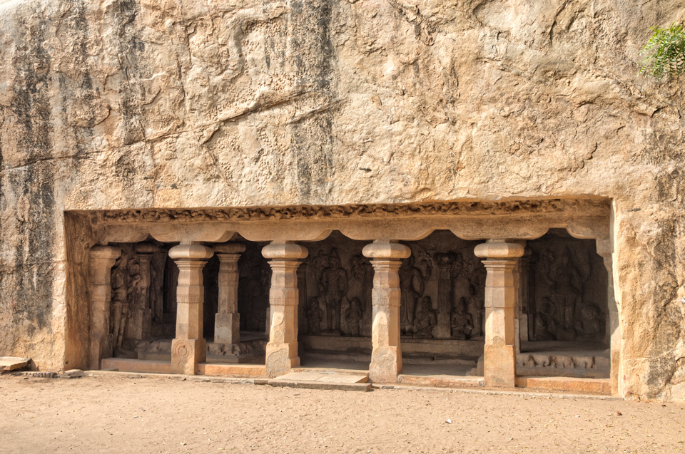Rock Temple in Trichy, India