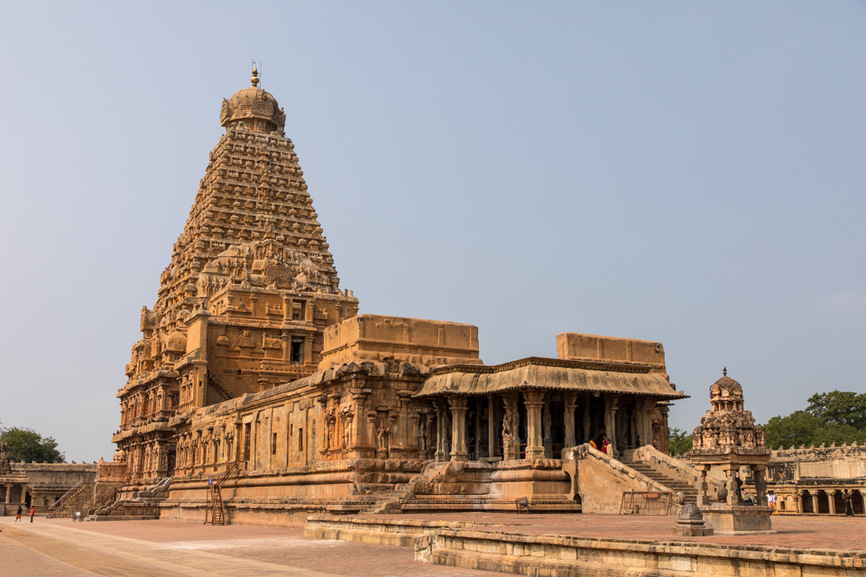 Brihadisvara Temple in Tanjore, India