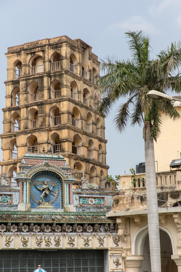 Bell Tower in Tanjore, India