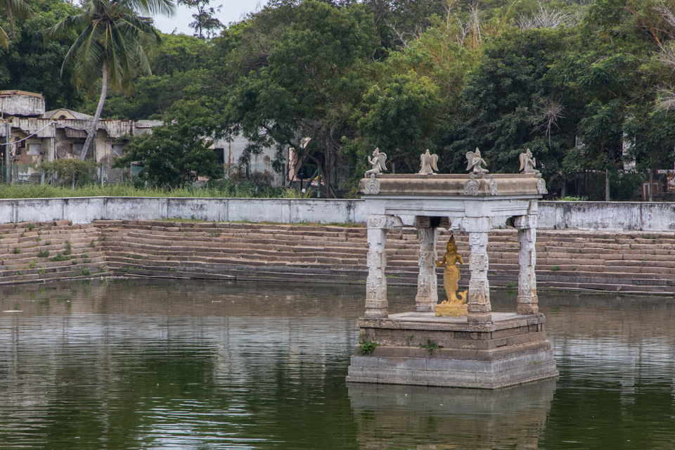 Island Idol in Mahabalipuram, India