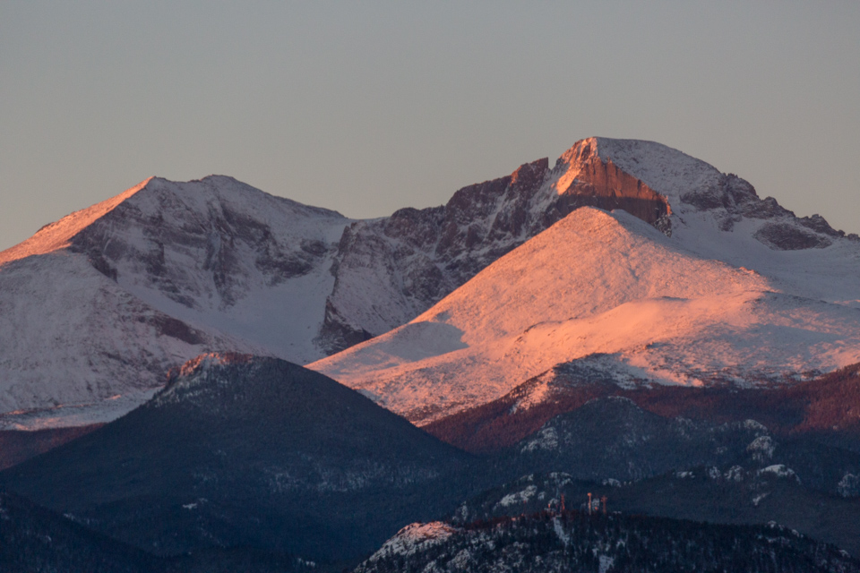 Rocky Mountain Sunrise in Estes Park, Colorado