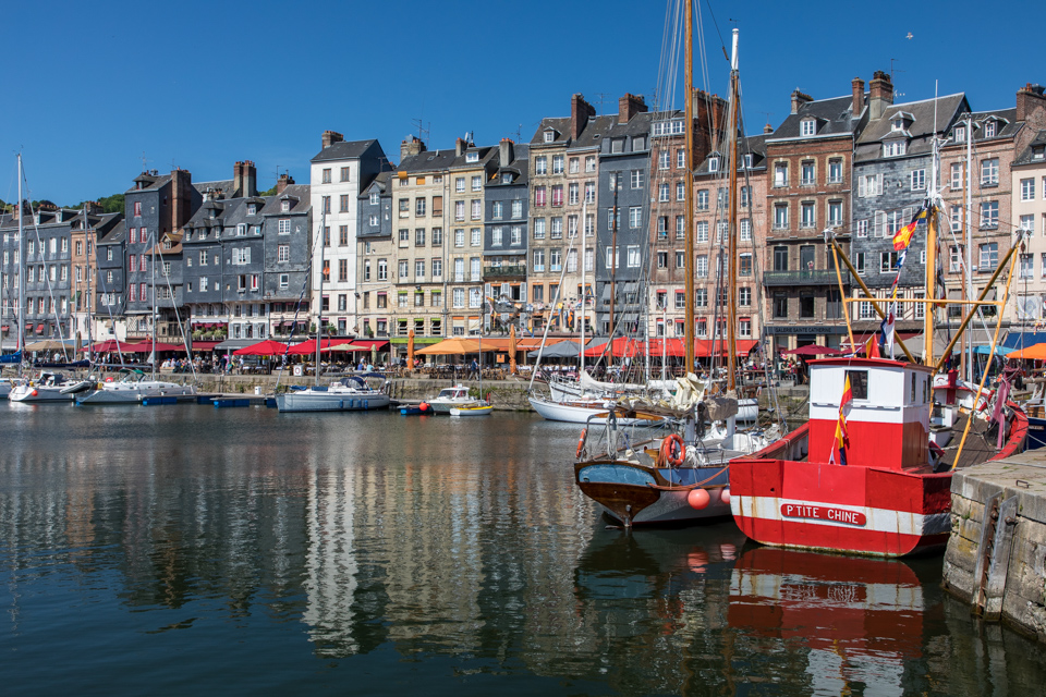 Old Harbor in Honfleur, France