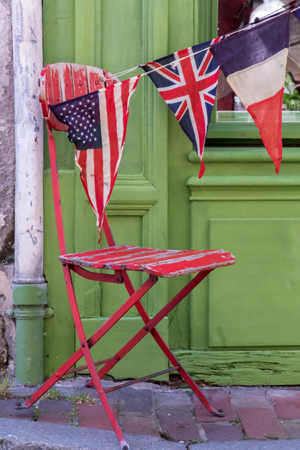 Allies in Honfleur, France