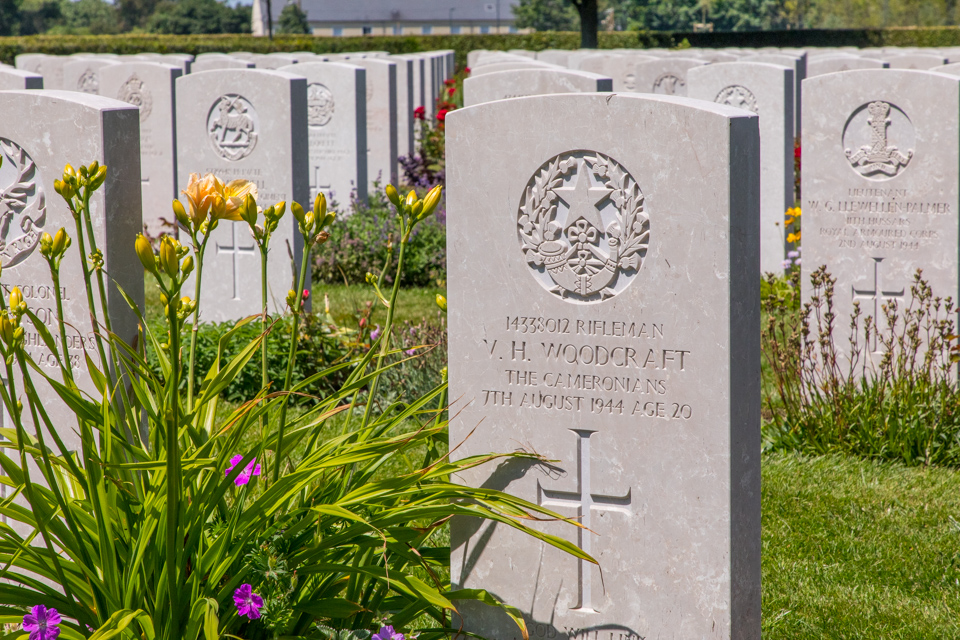 Bayeux War Cemetery in Bayeux, France